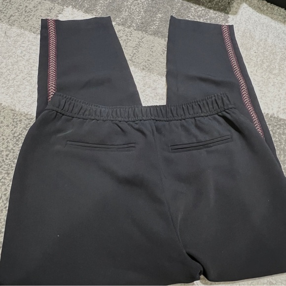 Madewell Embroidered Track Trouser Pants Womens Size Medium Pull On - Picture 5 of 5